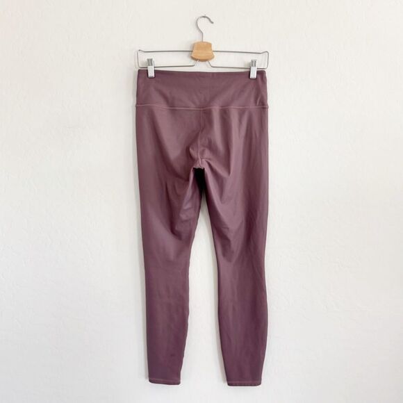 Athleta High Rise Chaturanga Shine Tight Mauve Purple #869055 Womens Size M - Picture 4 of 10